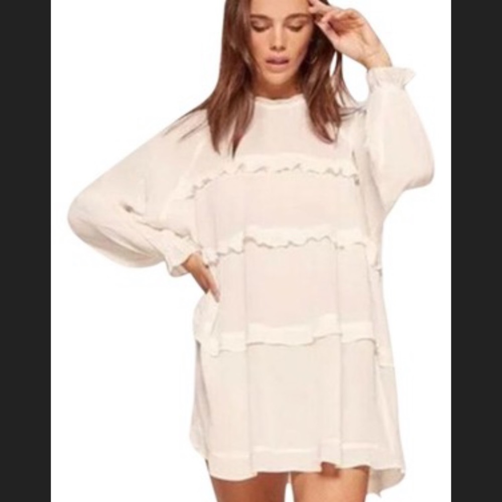 REFORMATION VICTORIA DRESS (IVORY)🌸♡🌹🌸♡🌹